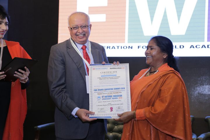 1 3 720x480 Mody University awarded Best University Dedicated to Empowerment of Women”