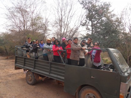 Moments amongst nature!-FASC students of Mody University of Science and Technology visited the Ranthambore National Park