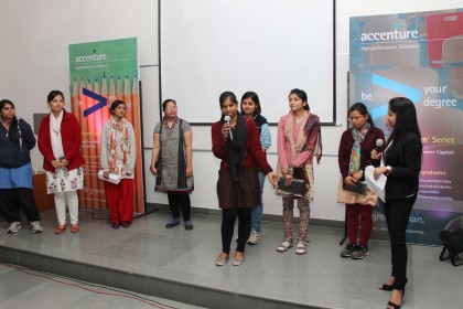 Diversity on it’s wheels-Accenture Diversity Zone at Mody University