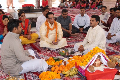 Wishes from the new President Prof. Vishwanath Prasad on Rama-Navami; Mody University celebrates Shri Rama-Navami Mahotsava, 2014