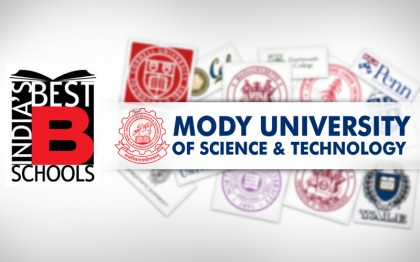 Mody University of Science and Technology has been put in A Category by Indian Management; acknowledging as one of the best B-school in India