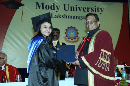 Ninth Convocation Ceremony of Mody University