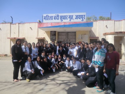 Visit to Women Reformative Home, Central Jail, Jaipur (Raj.) on 14 February 2015