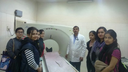 1st Year Biomedical Engineering Students visit to S. K. Hospital, Sikar