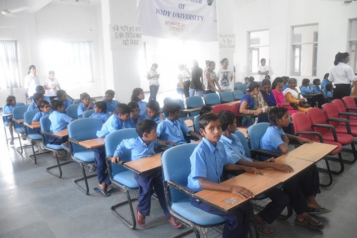 DSC 0805 720x480 Celebration of International Literacy Day by Rotaract Club, Mody University, Lakshmangarh