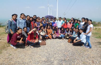 Wind Power Plant Visit by Electrical Engineering Students