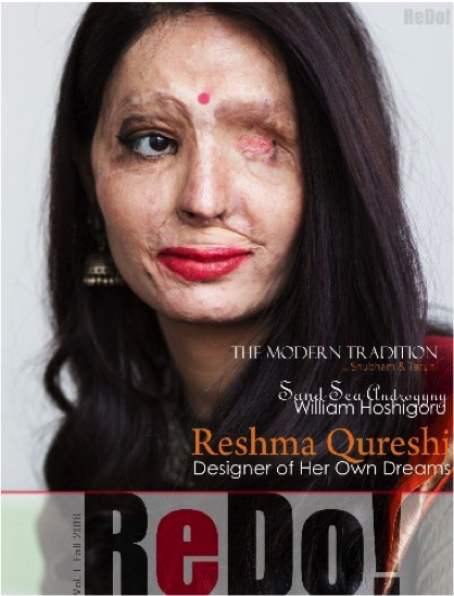 1 Ms Manisha Tikmani featured in REDO, an upcoming fashion magazine