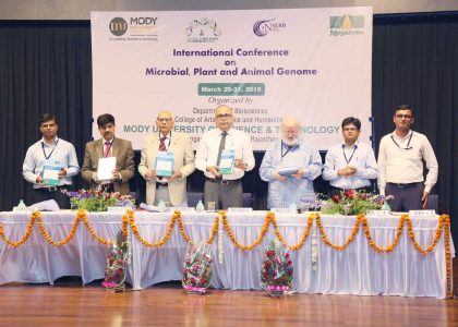 Conference on Microbial, Plant and Animal Genomes 2018 is being held at Mody University
